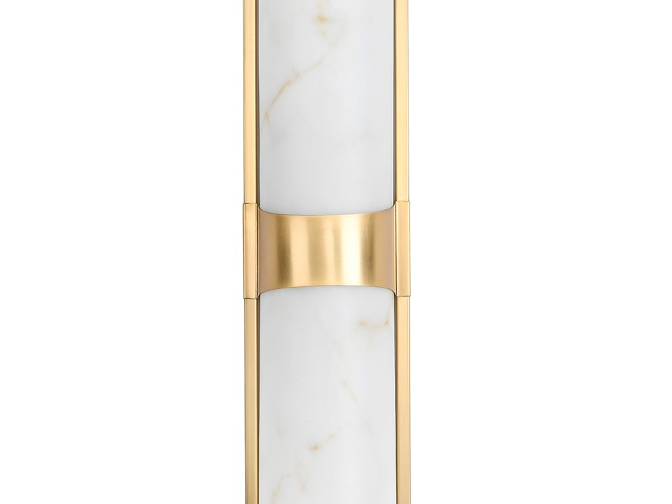 Lampa ścienna MURO LED biały marmur 66 cm Step Into Design