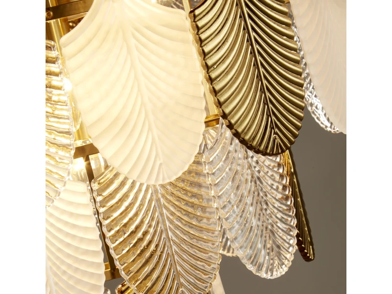 Lampa wisząca SECRET biało złota 80 cm Step Into Design