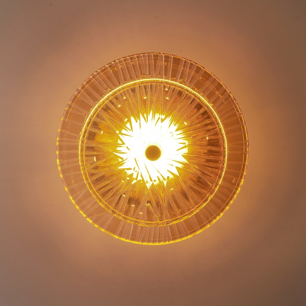 Lampa ścienna LUXIO LED bursztynowa 20 cm Step Into Design