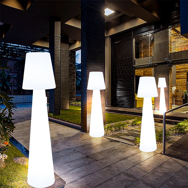 Lampa ogrodowa stojąca GARDENA XL LED RGBW 16 kolorów 180 cm Step Into Design