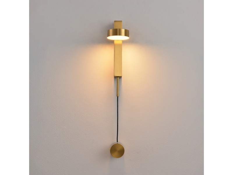 Lampa ścienna FIKO złota 120 cm Step Into Design