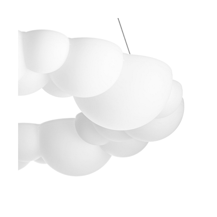 Lampa wisząca CLOUD 50 cm- akrylowa, w kształcie chmurki 3000 - 4000 - 6000 K - Step Into Design