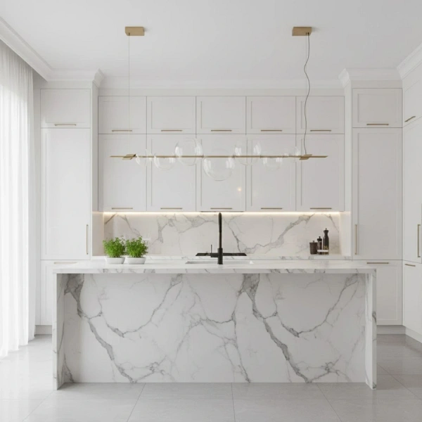 Lampa wisząca AMORE LED 153 cm, złota Step Into Design