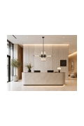 Lampa wisząca QUADRO-12 LED bursztynowe szklane klosze - Step Into Design