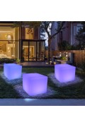 Lampa ogrodowa kostka CUBIC L LED RGBW 16 kolorów 43 cm Step Into Design