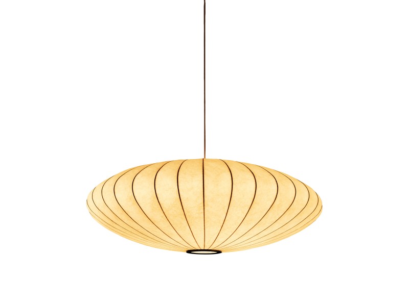 Lampa wisząca SILK FLAT biała 60 cm Step Into Design