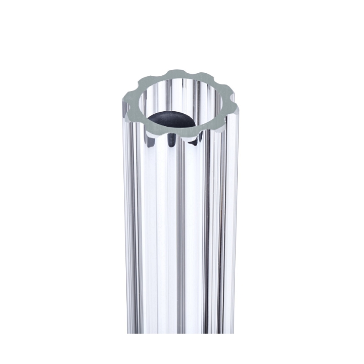 Lampa ścienna VERTI 40 cm - LED, transparentna tuba - Step Into Design