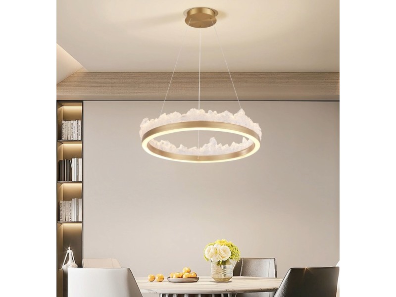 Lampa wisząca MONTANA LED złota 60 cm Step Into Design