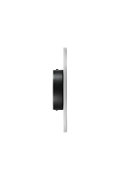 Lampa ścienna NYX 25 cm - LED okrągła, metalowa, czarna - Step Into Design