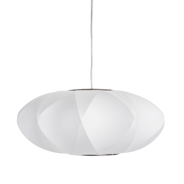 Lampa wisząca SILK X-shape biała 40 cm Step Into Design