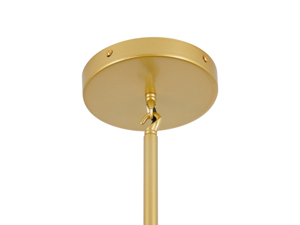 Lampa wisząca MODERN ORCHID-9 złoto szara 150 cm Step Into Design