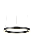 Lampa wisząca CIRCLE 80 cm - LED, ring tytanowy - Step Into Design