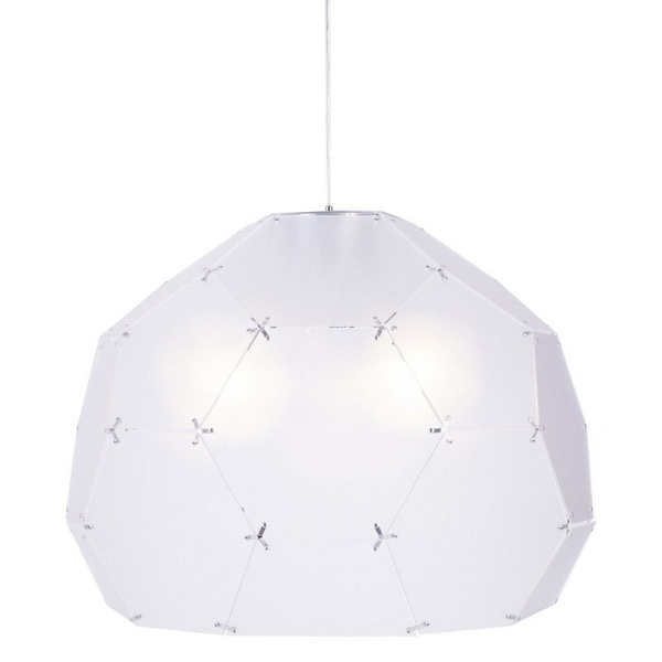 Lampa wisząca DOME półtransparentna 80 cm Step Into Design