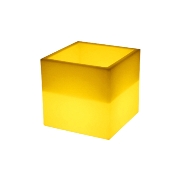 Lampa ogrodowa donica FLOWER CUBE LED RGBW 16 kolorów 40 cm Step Into Design