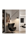 Lampa ścienna SWING czarna 140 cm - Step Into Design