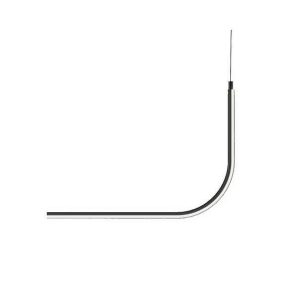 Lampa wisząca MINIMA-1 LED czarna 120 cm Step Into Design