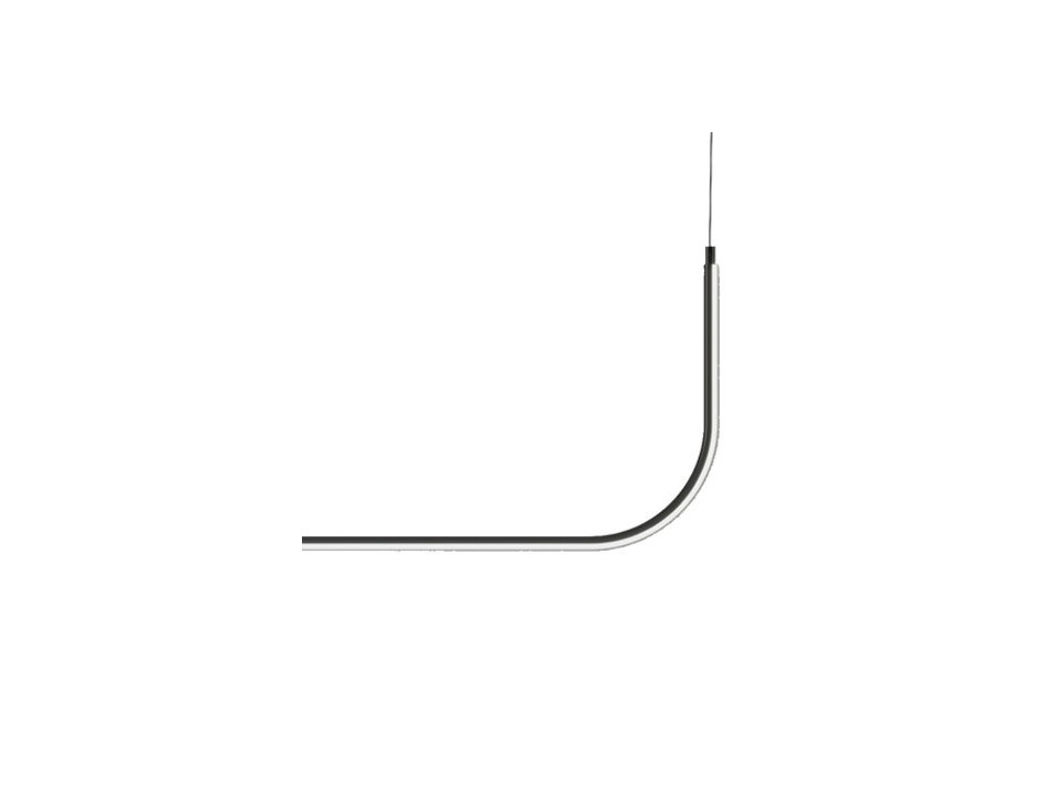 Lampa wisząca MINIMA-1 LED czarna 80 cm Step Into Design