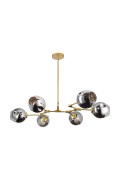 Lampa wisząca MODERN ORCHID-9 złoto szara 150 cm Step Into Design