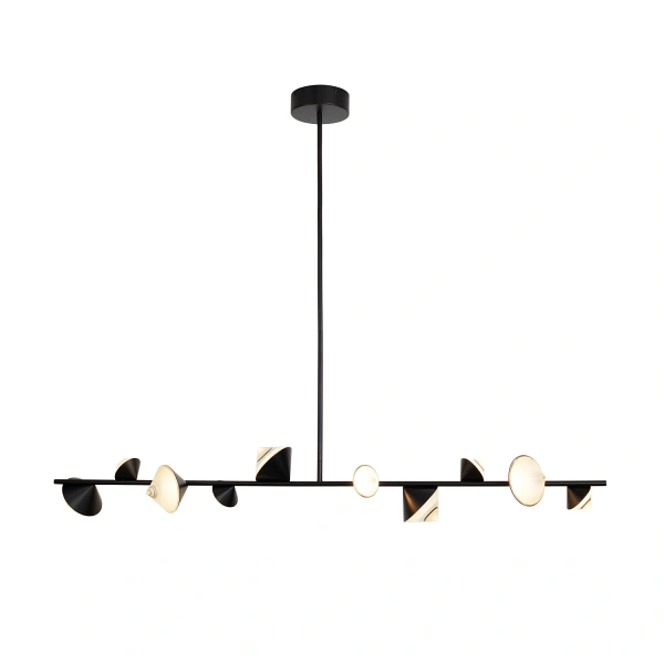 Lampa wisząca CONE LED 130 cm, czarna Step Into Design