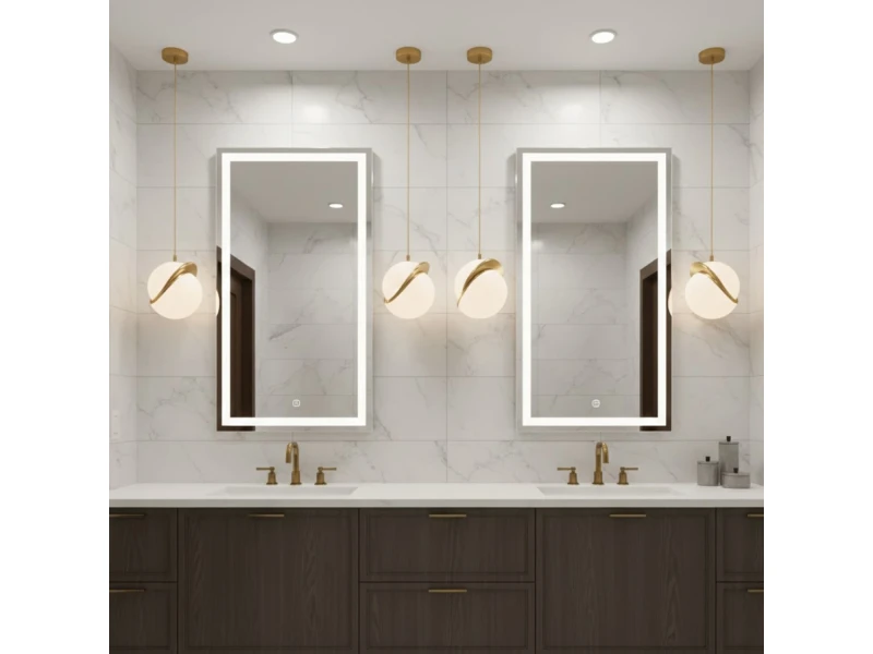 Lampa wisząca ORBITA biało-złota, akryl, 25 cm Step Into Design