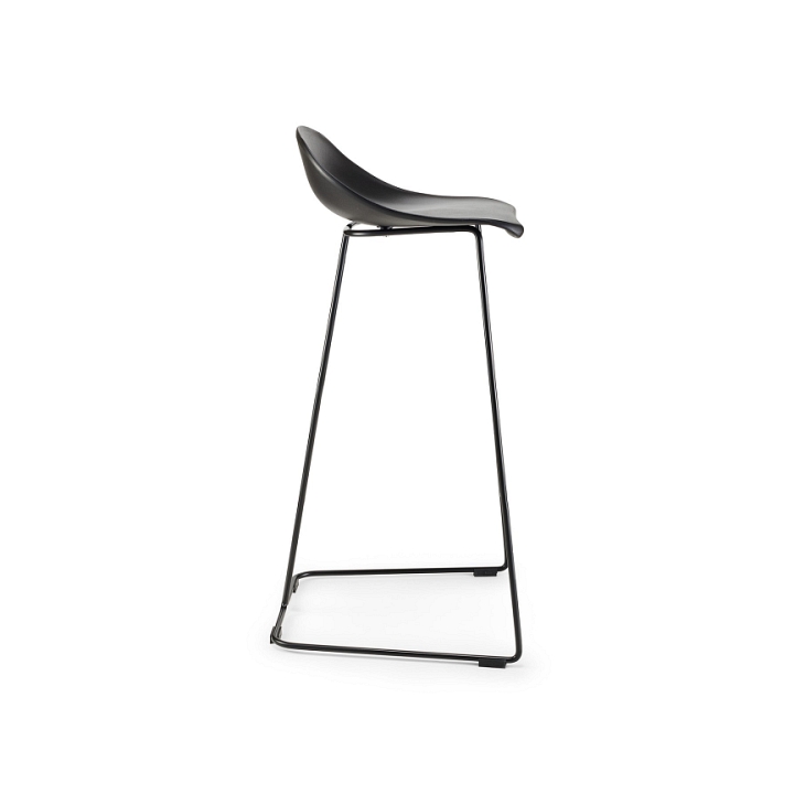 Hoker CARO BAR designerski czarny 75 cm - Step Into Design