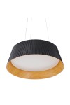 Lampa wisząca FRILL LED czarna 45 cm Step Into Design