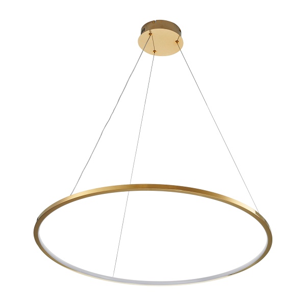 Lampa wisząca CIRCLE SLIM 80 LED złoty 80 cm Step Into Design
