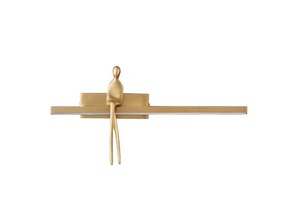 Lampa ścienna AMICI złota 31 cm Step Into Design