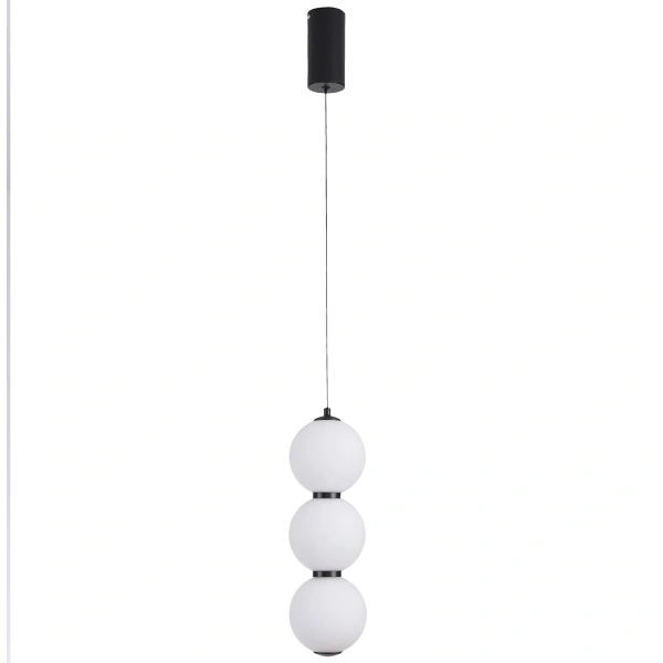 Lampa wisząca PERLA LED czarna 12 cm Step Into Design
