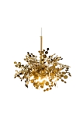 Lampa wisząca MONETTI 40 cm - złota, dekoracyjna - Step Into Design
