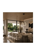 Lampa wisząca FANTASIA LED czarna 120 cm - Step Into Design