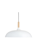 Lampa wisząca SAUCER 45 cm - biała minimalistyczna oprawa do wnętrz nowoczesnych - Step Into Design