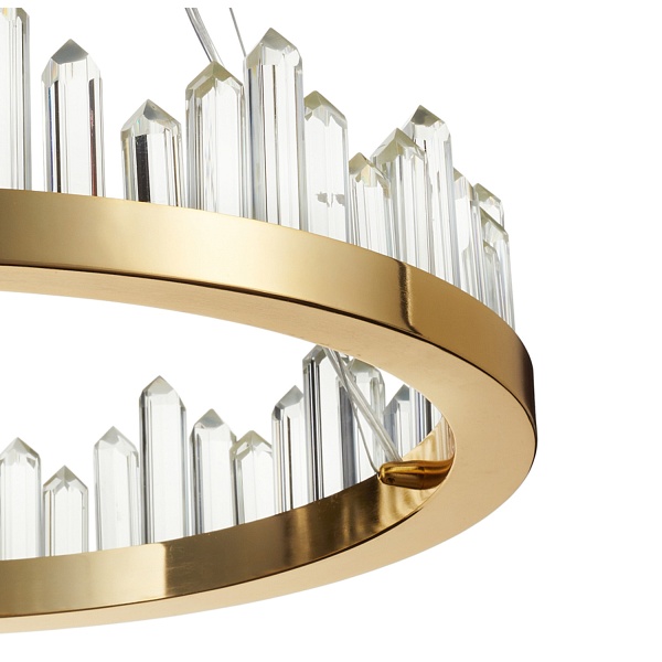 Lampa wisząca LUSSO LED złota 60 cm Step Into Design