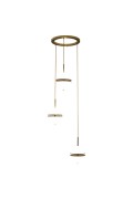 Lampa wisząca SFERA-3 LED złota 50 cm Step Into Design