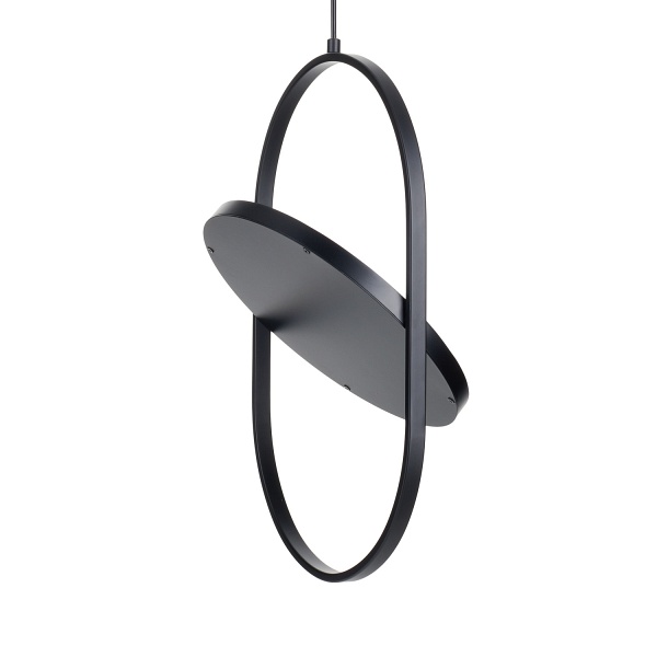 Lampa wisząca ELIPSE M LED czarna 45 cm Step Into Design