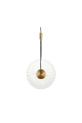 Lampa wisząca SUNBLAST - LED 20 cm, złota - Step Into Design