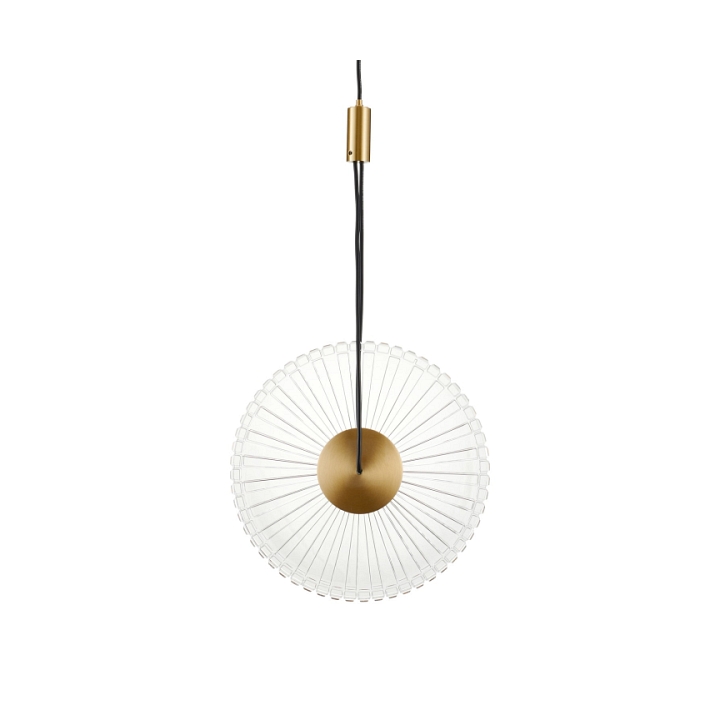 Lampa wisząca SUNBLAST - LED 20 cm, złota - Step Into Design