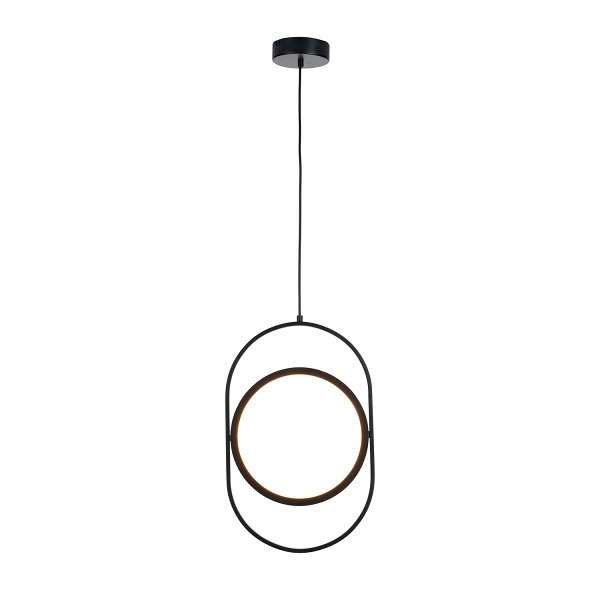 Lampa wisząca ELIPSE M LED czarna 45 cm Step Into Design