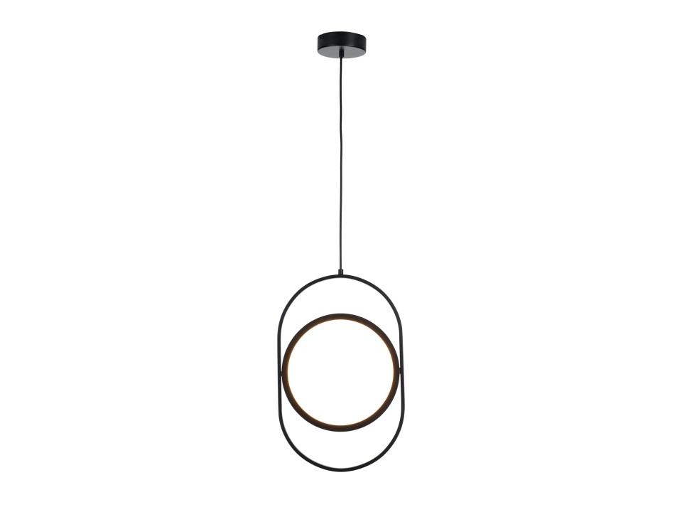 Lampa wisząca ELIPSE M LED czarna 45 cm Step Into Design