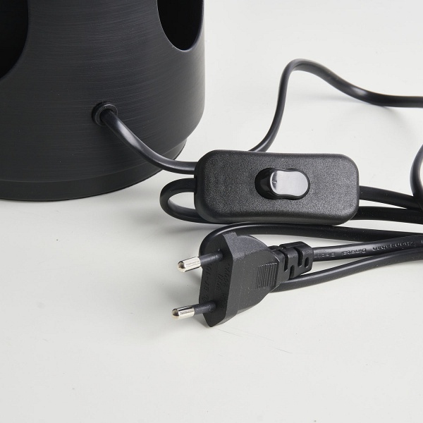 Lampa stołowa FATA czarna 35 *46 cm Step Into Design