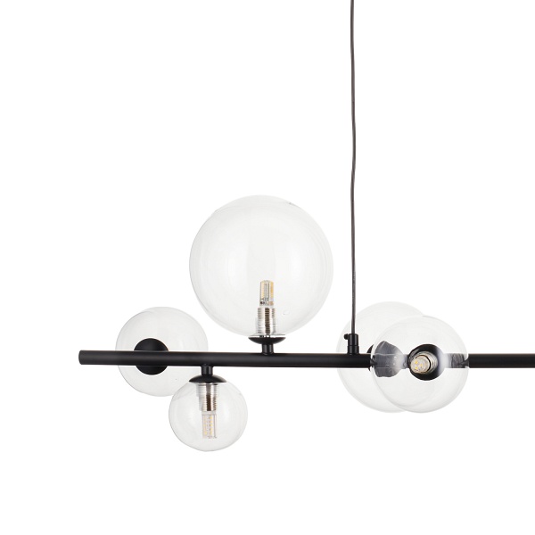 Lampa wisząca ORION LONG-90 czarna 90 cm Step Into Design