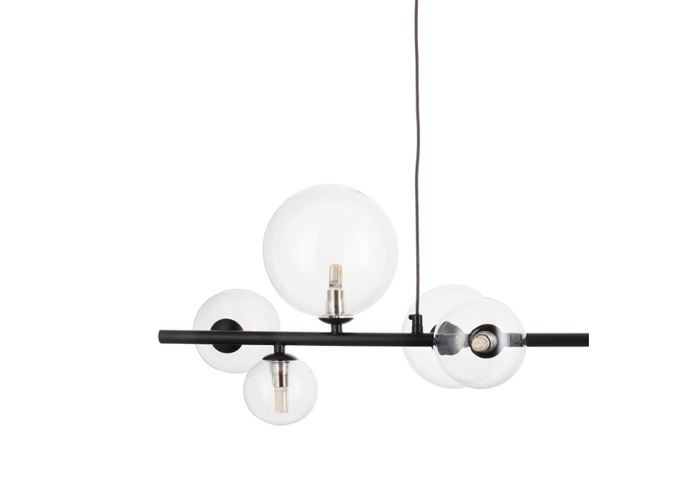 Lampa wisząca ORION LONG-90 czarna 90 cm Step Into Design