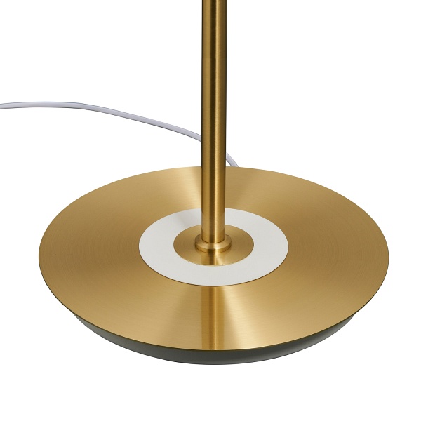 Lampa podłogowa ARTDECO biało - złota 162 cm Step Into Design