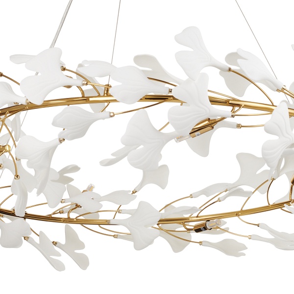 Lampa wisząca BOTANIKA złoto biała 100 cm Step Into Design