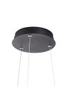 Lampa wisząca FRILL LED czarna 45 cm Step Into Design