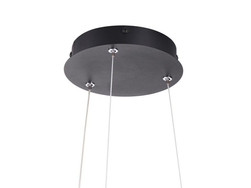 Lampa wisząca FRILL LED czarna 45 cm Step Into Design