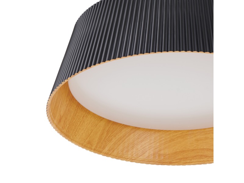 Lampa wisząca FRILL LED czarna 45 cm Step Into Design