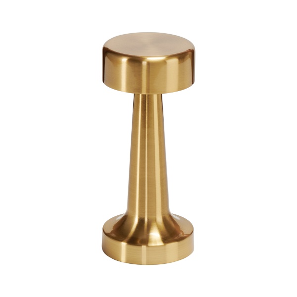 Lampa stołowa TAVOLO A LED dotykowa złota 21 cm Step Into Design