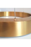 Lampa wisząca CIRCLE 60+60 LED mosiądz na 1 podsufitce Step Into Design