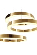 Lampa wisząca CIRCLE 60+60+60 LED złoty połysk na 1 podsufitce Step Into Design